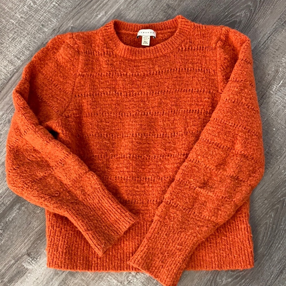 Orange Topshop Sweater
